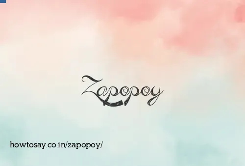 Zapopoy