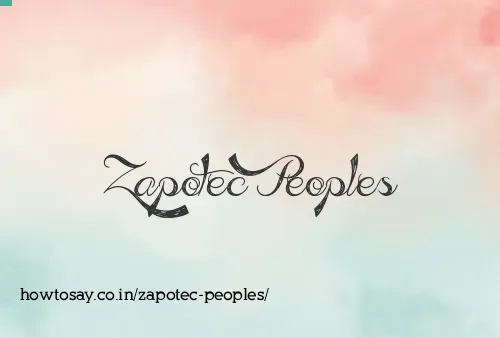 Zapotec Peoples