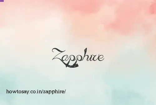 Zapphire