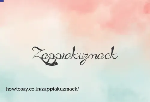 Zappiakuzmack