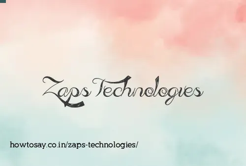 Zaps Technologies