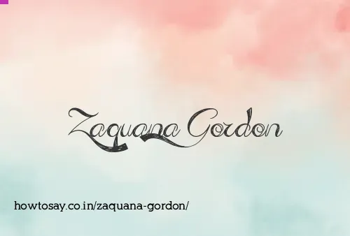 Zaquana Gordon