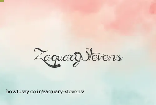 Zaquary Stevens