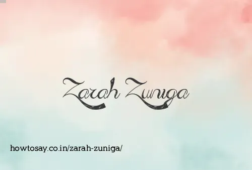Zarah Zuniga