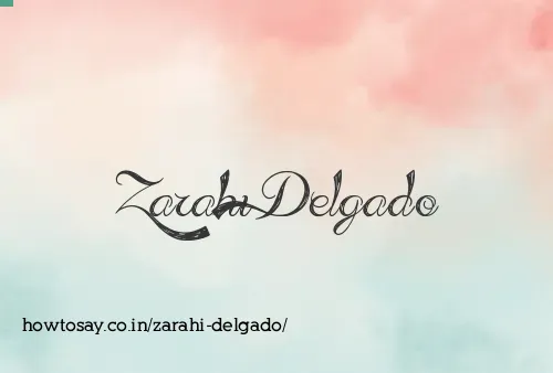 Zarahi Delgado