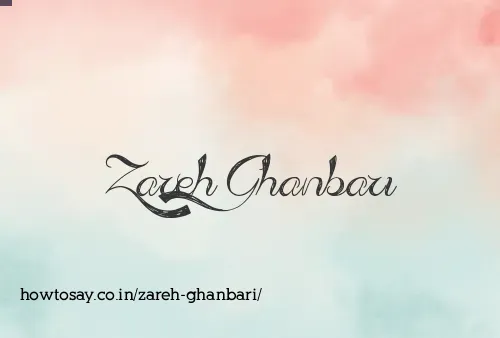Zareh Ghanbari