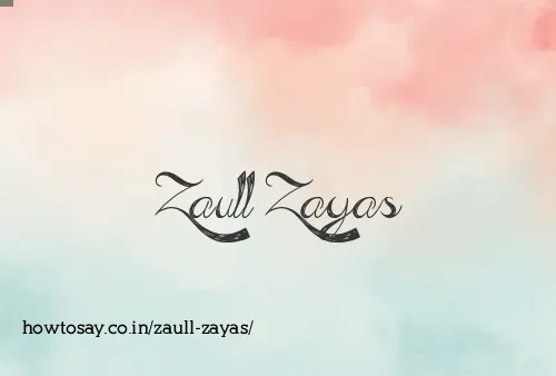 Zaull Zayas
