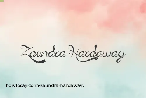 Zaundra Hardaway