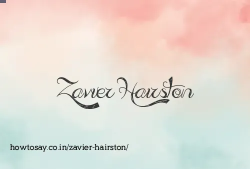 Zavier Hairston