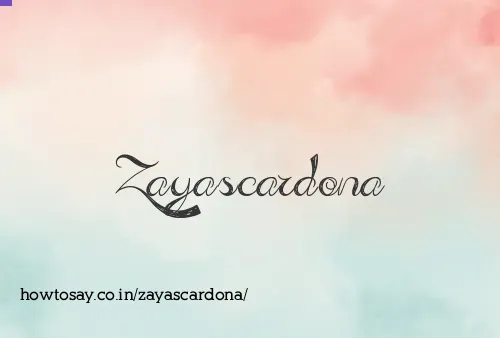 Zayascardona