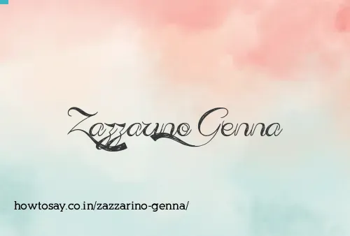Zazzarino Genna
