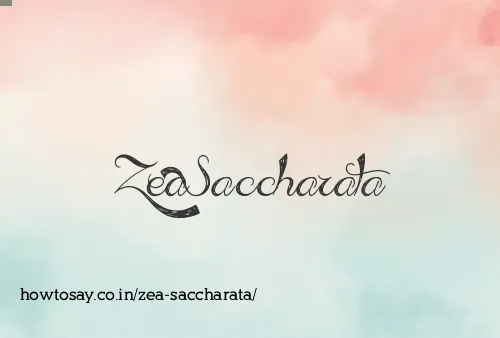 Zea Saccharata