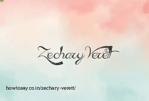 Zechary Verett