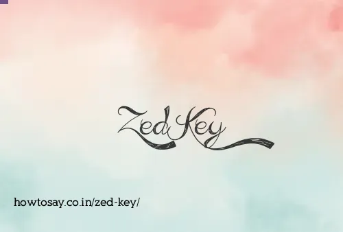 Zed Key