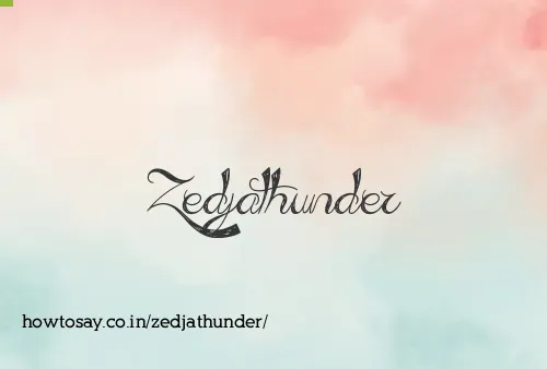 Zedjathunder