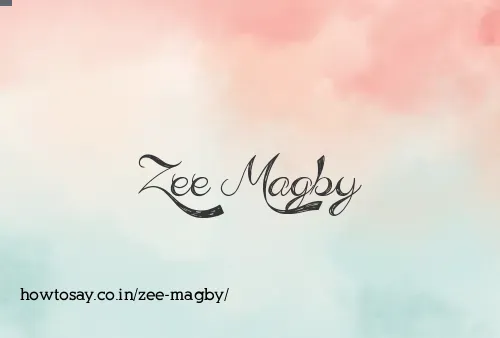 Zee Magby