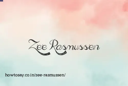 Zee Rasmussen