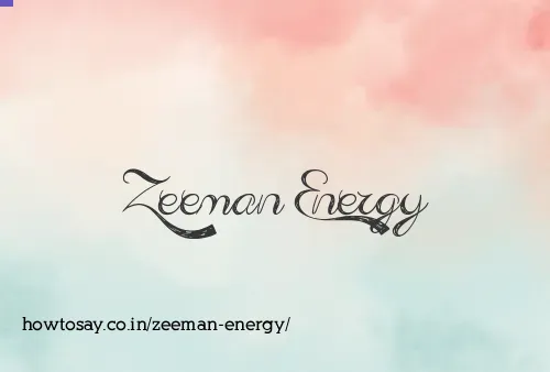 Zeeman Energy