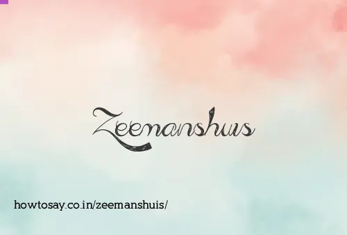 Zeemanshuis