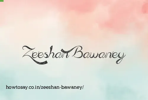 Zeeshan Bawaney