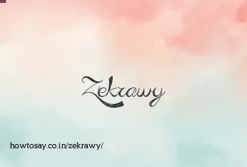 Zekrawy