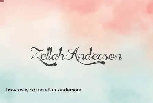 Zellah Anderson