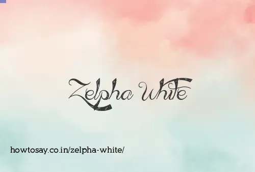 Zelpha White