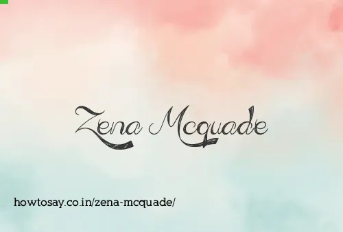 Zena Mcquade