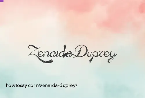 Zenaida Duprey