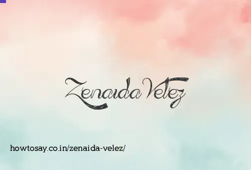 Zenaida Velez