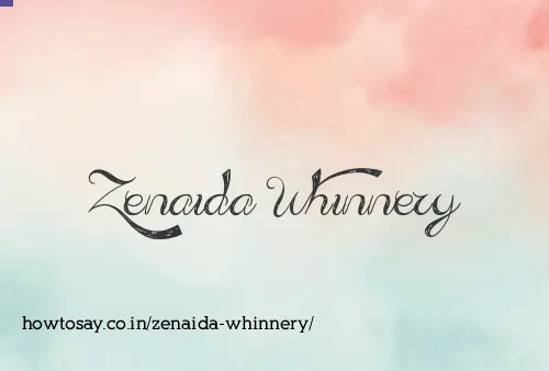 Zenaida Whinnery