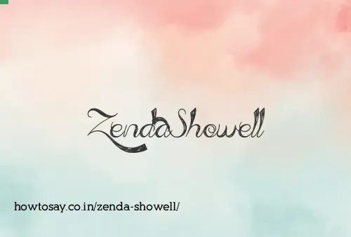 Zenda Showell