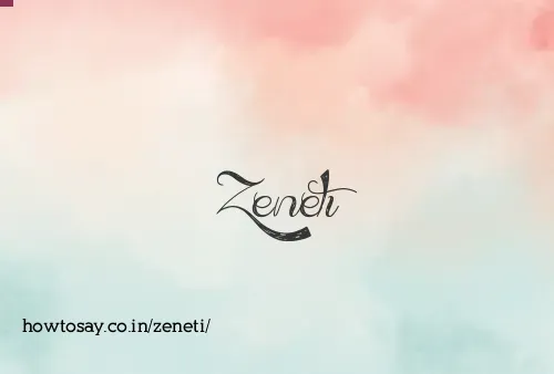 Zeneti