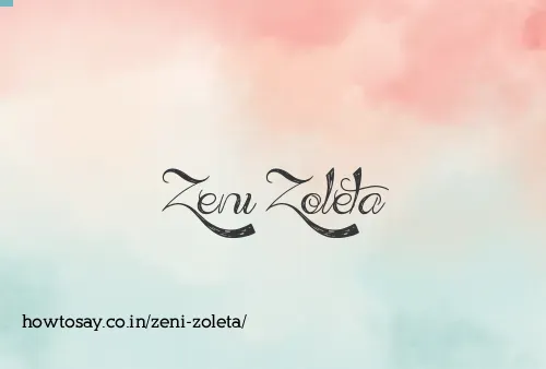 Zeni Zoleta