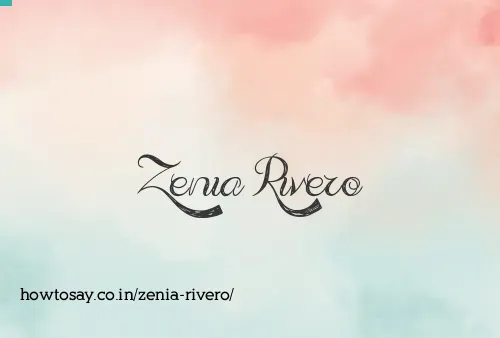 Zenia Rivero