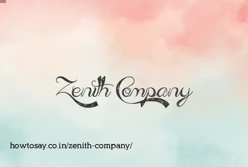Zenith Company