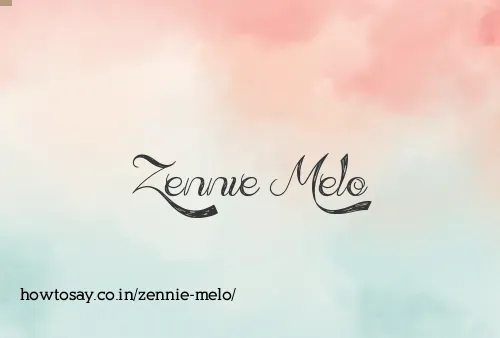 Zennie Melo