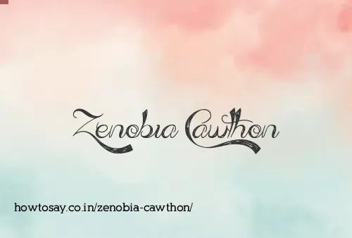 Zenobia Cawthon