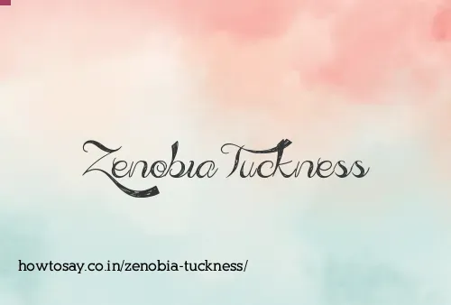 Zenobia Tuckness