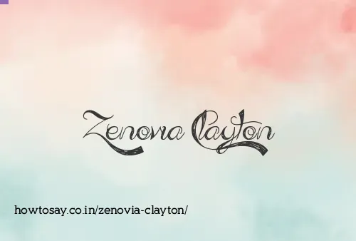 Zenovia Clayton