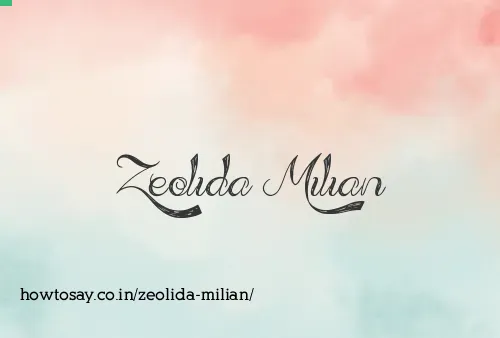 Zeolida Milian