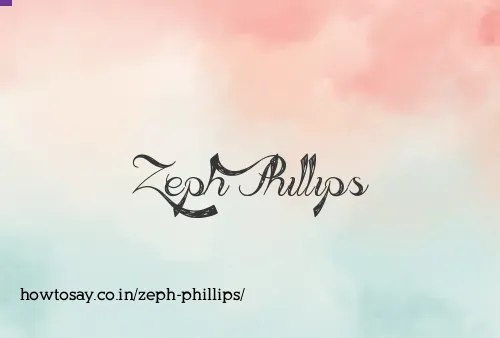 Zeph Phillips