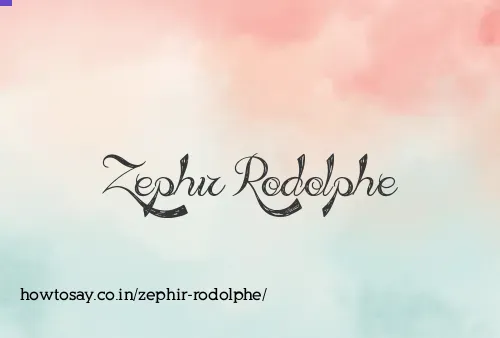 Zephir Rodolphe