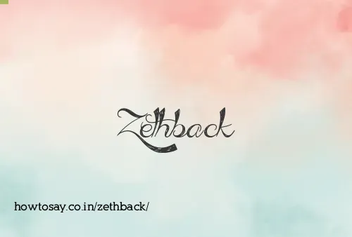 Zethback