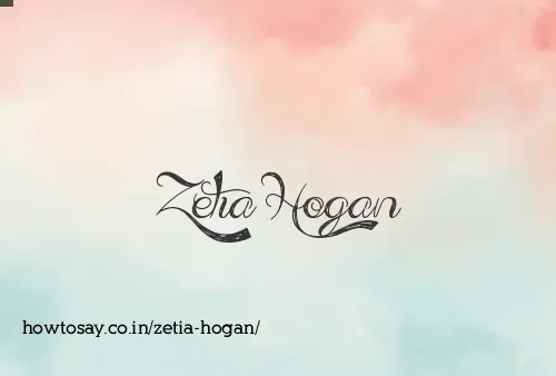 Zetia Hogan