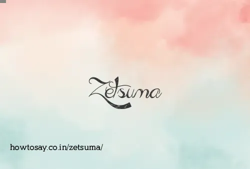 Zetsuma