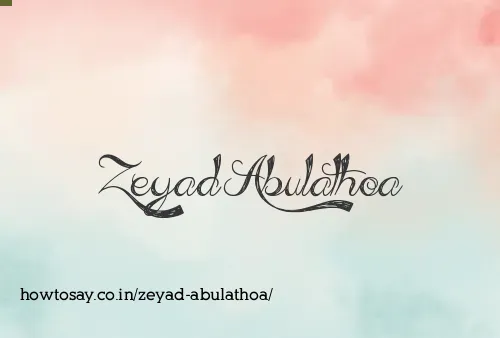 Zeyad Abulathoa