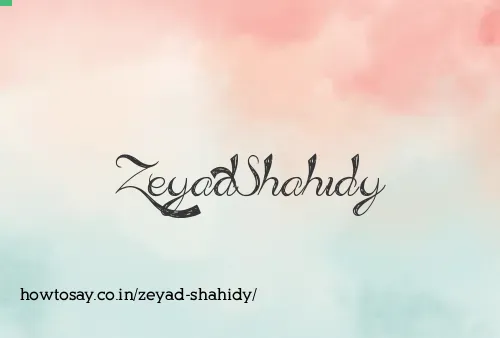 Zeyad Shahidy