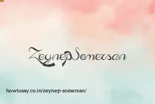 Zeynep Somersan