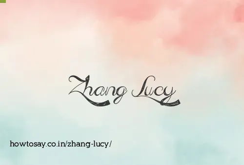 Zhang Lucy
